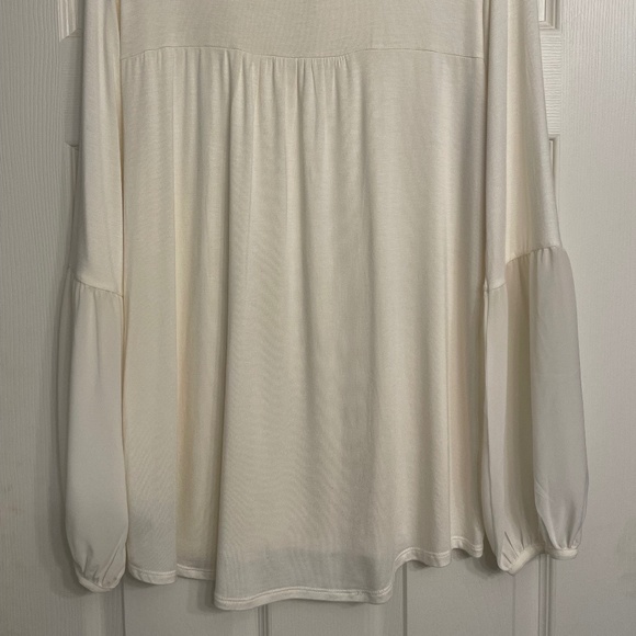 August Silk Pleated Front Blouse - Picture 9 of 12